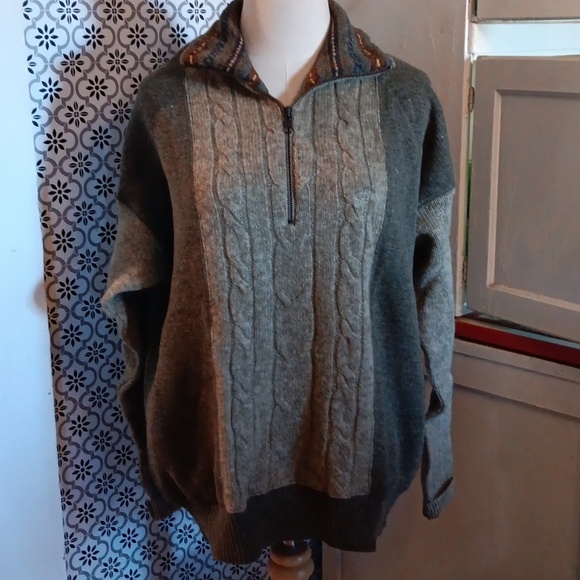 Nautica wool blend medium sweater - Picture 1 of 5
